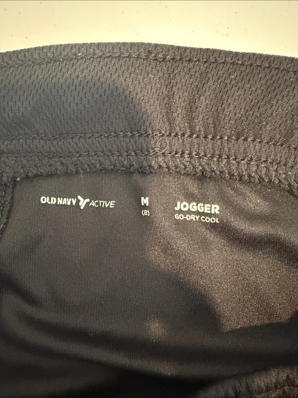 OLD NAVY Active Boys Kids Black & Blue Jogger Pants size medium (8) Lot of 2